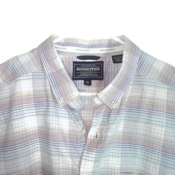 Roughstock Men's Button-up Shirt 2XL A0102 - Picture 2 of 8